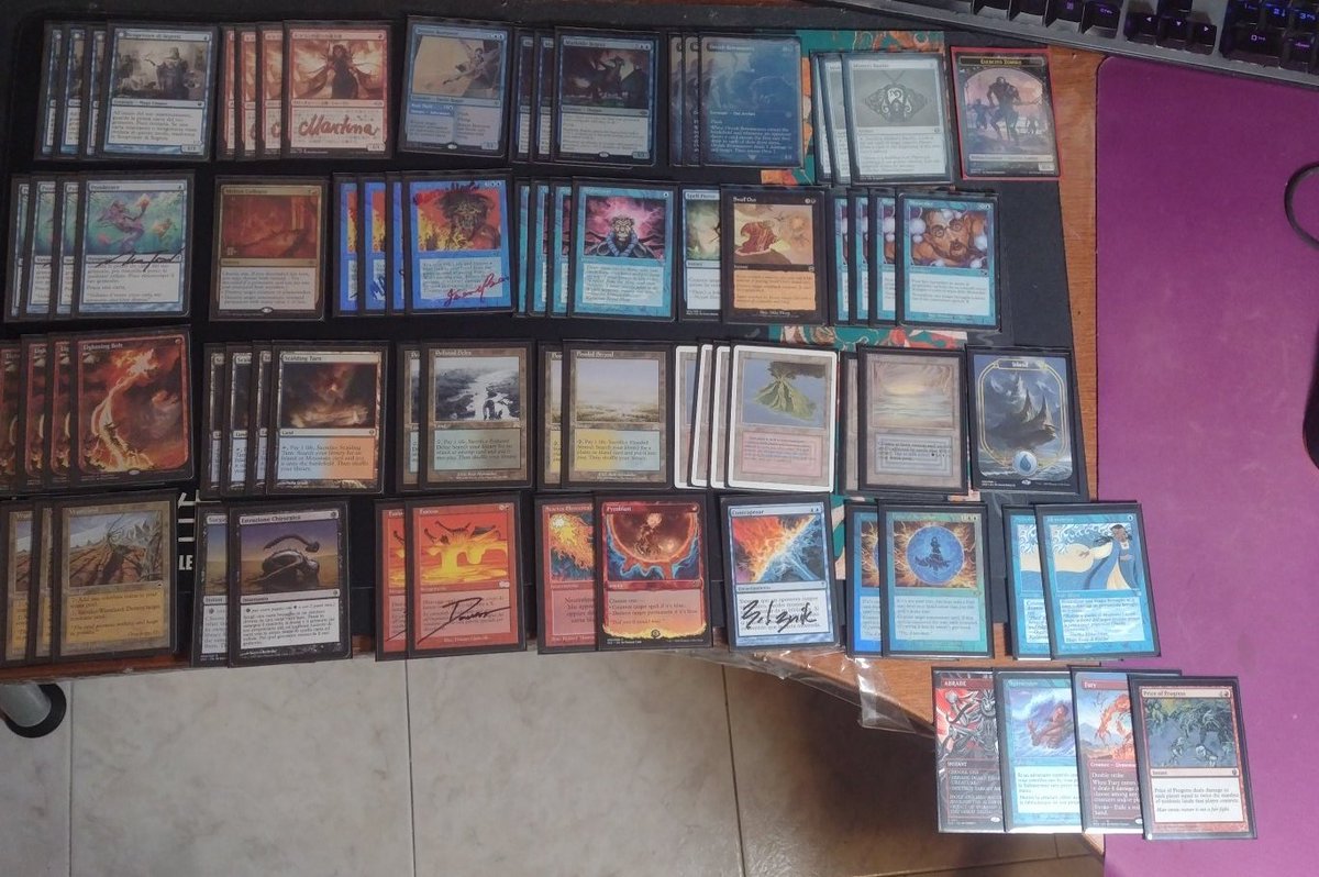 NationalGeoDade's tweet photo. I'm testing this, maybe for the next four seasons tournament Grixis Tempo
#mtglegacy #SkillDrained https://t.co/SOkmPvHZbT