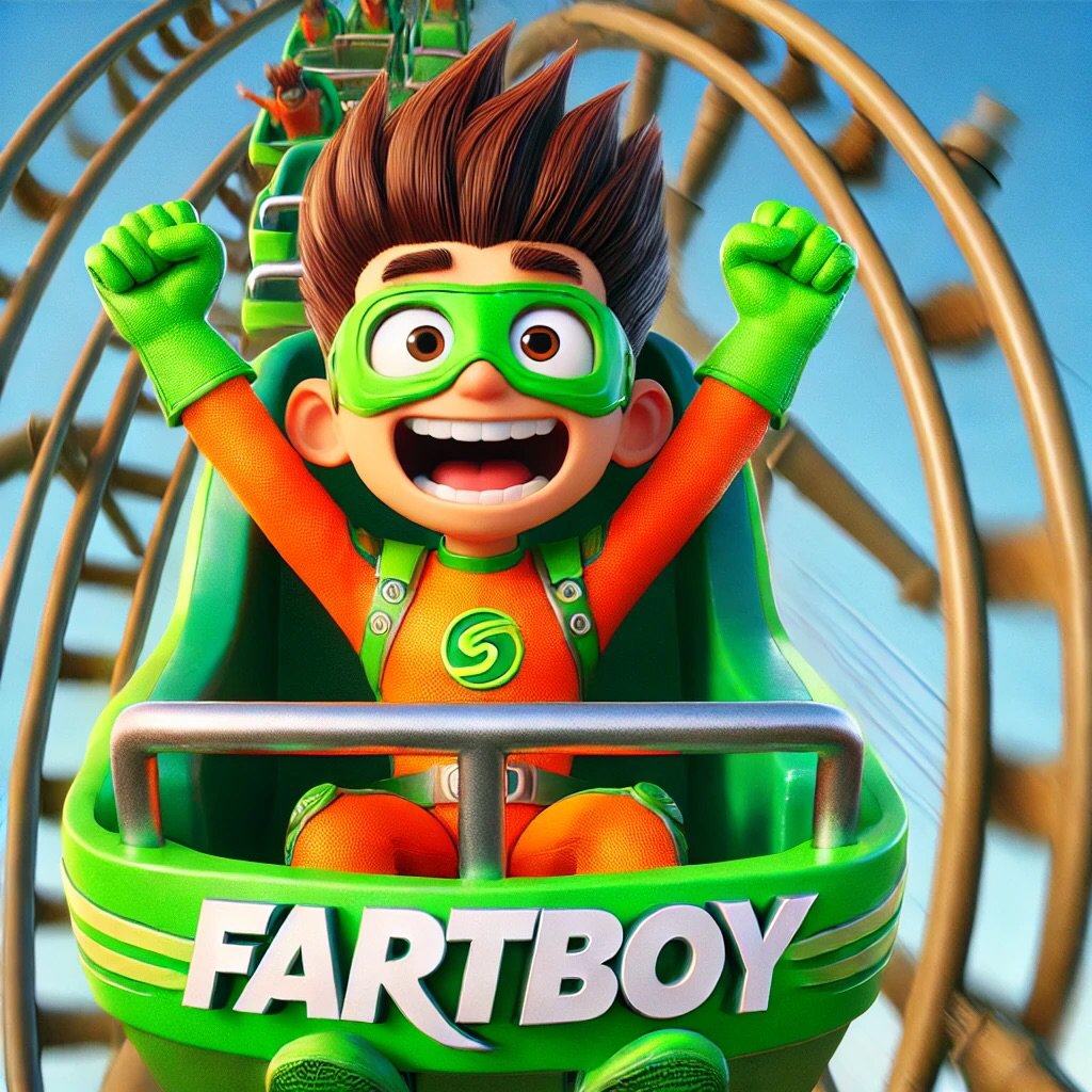 Coins_Kid's tweet photo. Go on, admit it, #Fartboy is saving your portfolio right now, isn't it!

What a little superhero he is. 🙌 https://t.co/D4d4rfUqV2