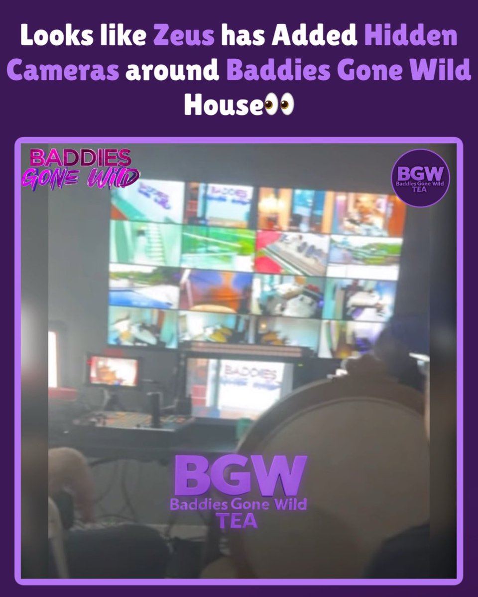 BGWTeainc's tweet photo. Looks like Zeus Stood on their word &amp; added Hidden Cameras around the #BaddiesGoneWild House 🔥 https://t.co/ByBKyOKOW5