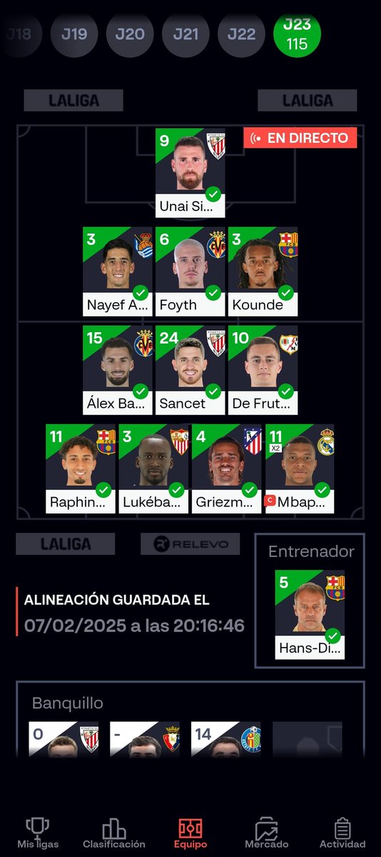 eric_bailac's tweet photo. @JoseCarrasco_98 Muy contento con los chavales, a seguir!! 💪🏻 https://t.co/Dt7C3a7fsT