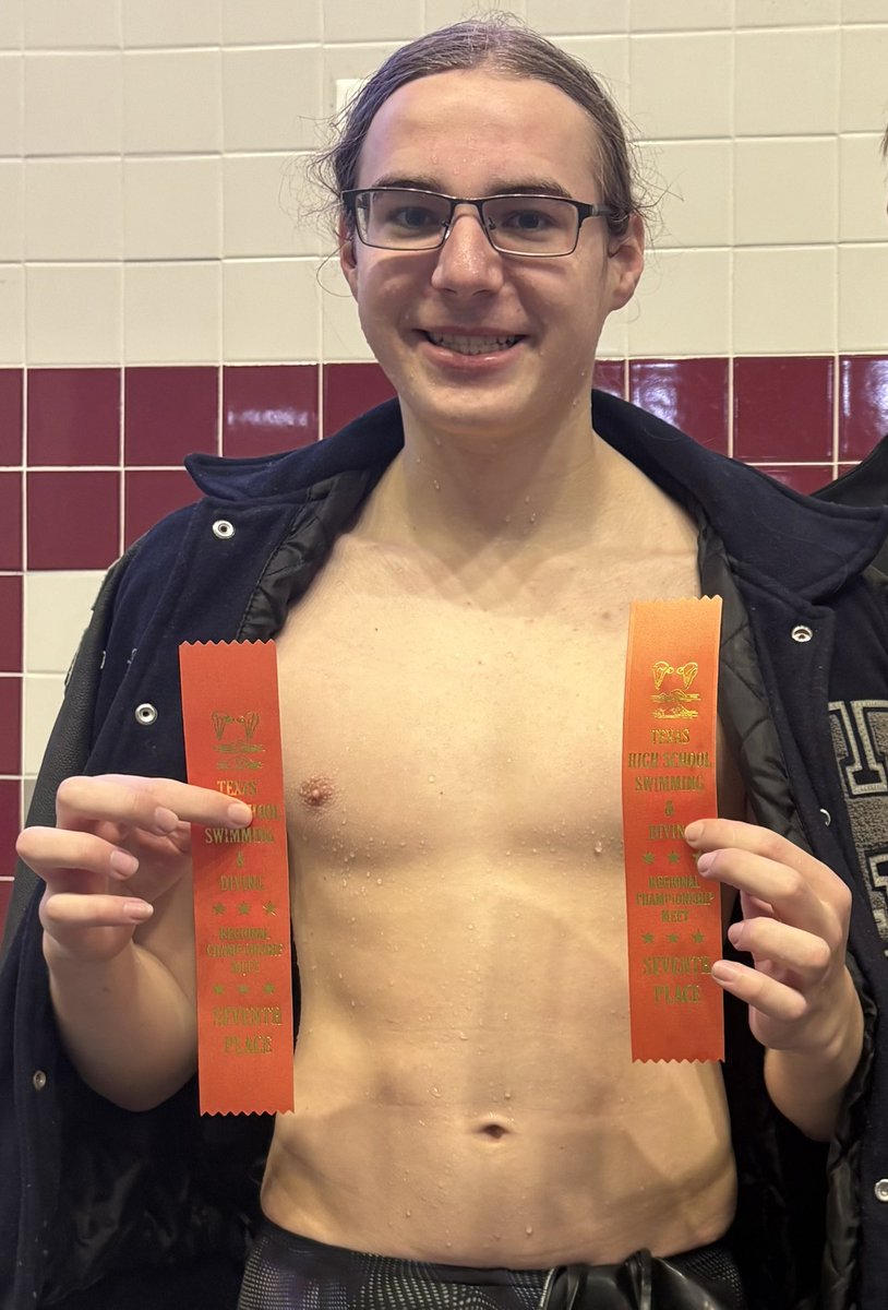 And Another One…
Haydn Helmcamp has qualified for STATE in the 100 Backstroke! 🏁🏆