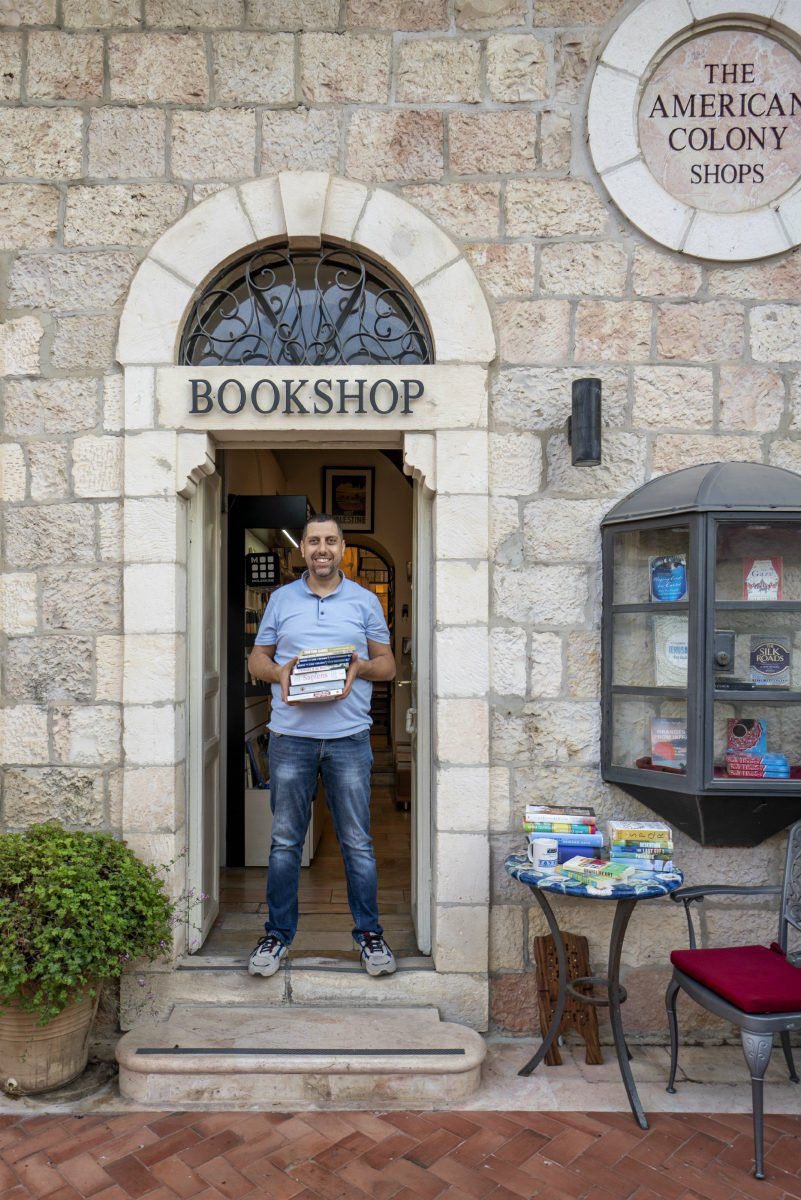 alkassimm's tweet image. Israeli police raided two Educational Bookshops on Sunday in occupied East Jerusalem, confiscating books &amp;amp; arrested the owner. They rampaged through the store using Google Translate, and whatever they didn’t like they confiscated. Books with Palestinian flag on it, they took it.