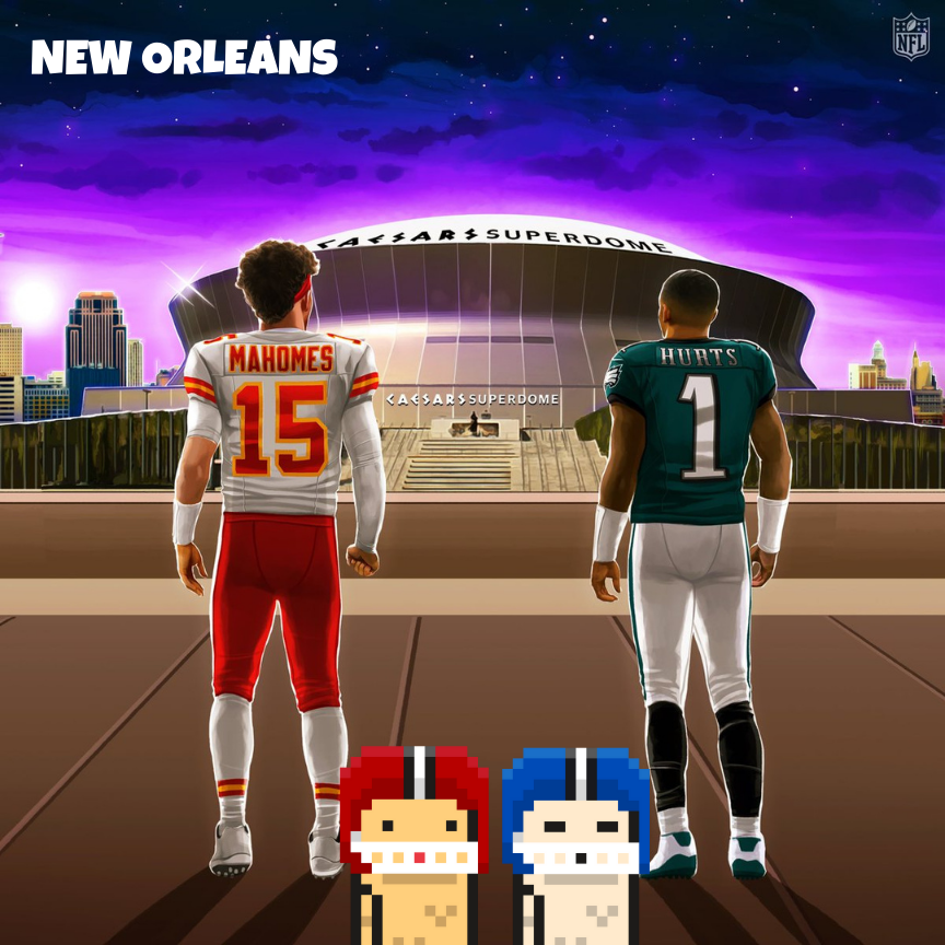 OwlsLabs's tweet photo. Hi New Orleans, 🇺🇸

🏈 The Owls have landed in New Orleans for the biggest showdown of the year. #SuperBowlLIX 🦉

Excited to witness the @Chiefs  take on the @Eagles  in this thrilling matchup.

Who’s taking the trophy home? 🏆 Chiefs or Eagles? Let’s hear your predictions.👇 https://t.co/XE9qbKMhZg