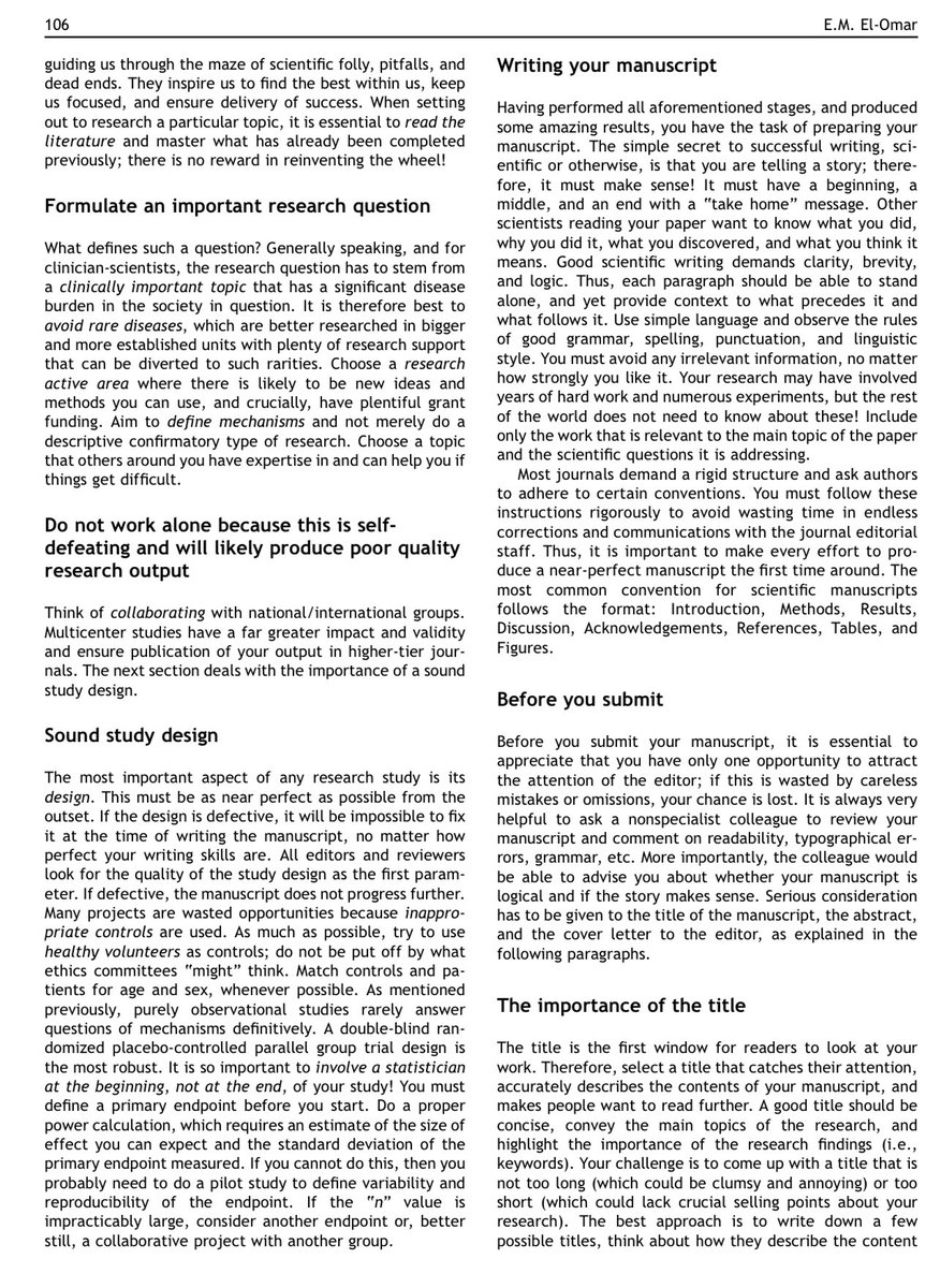 How to publish a paper - a classic by <a href="/emadelomar/">Emad El-Omar</a> 

🆓 sciencedirect.com/science/articl…
