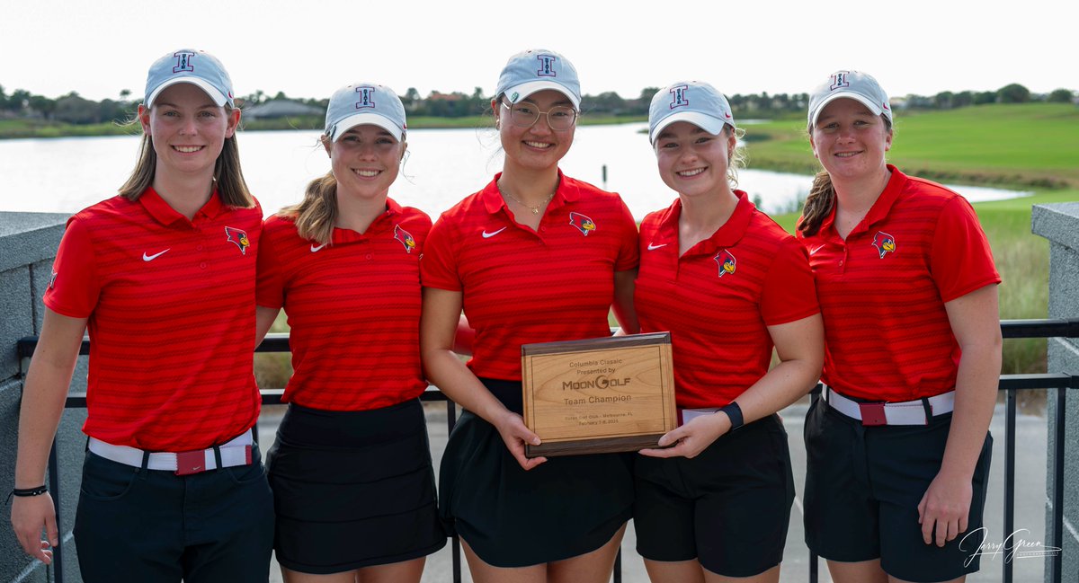 For the third time in six tournaments this season the Redbirds bring home the title!