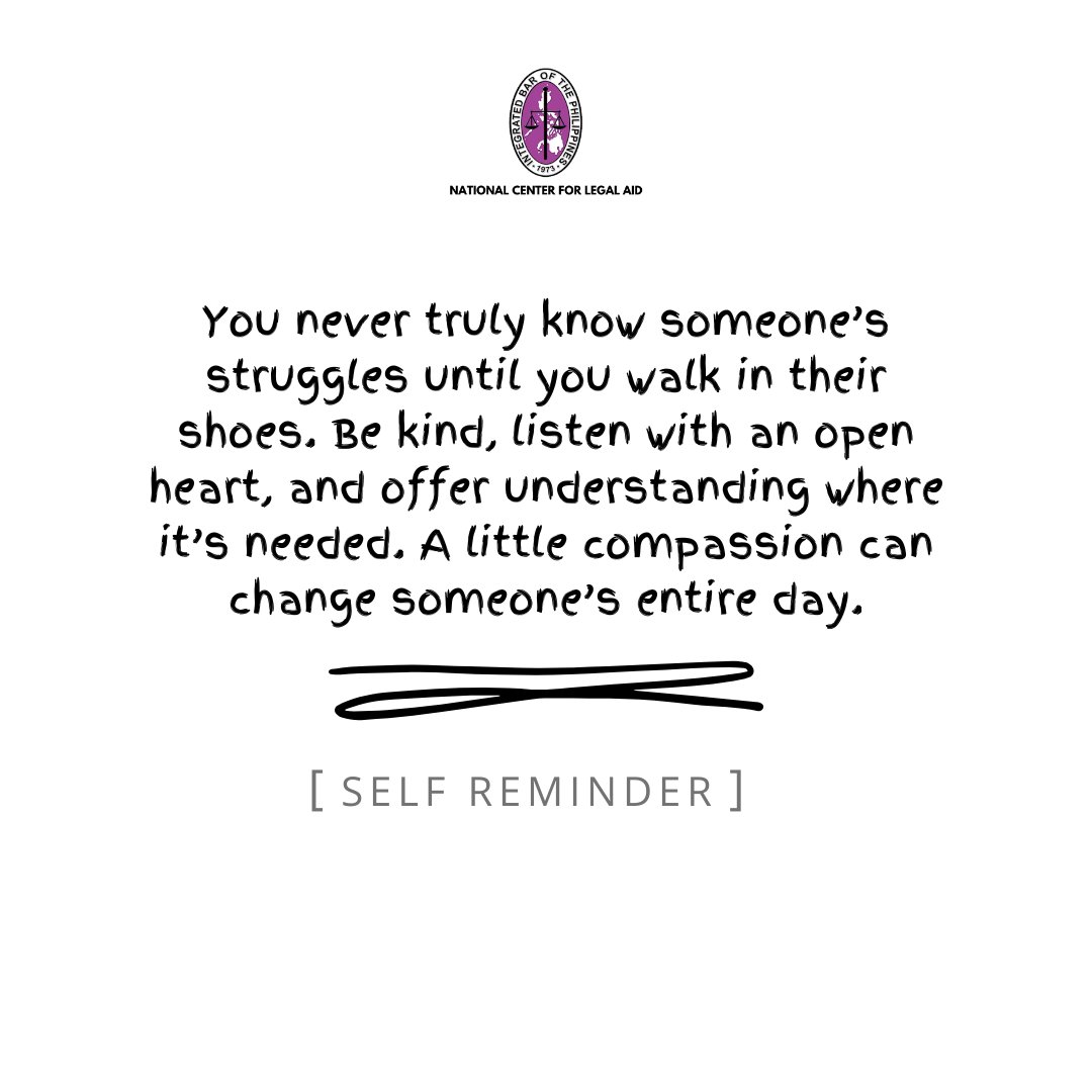 IBP_NCLA's tweet image. Kindness costs nothing but means everything. Take a moment to listen, understand, and offer compassion—you never know the battles someone else is facing. 💙✨ #WalkInTheirShoes #ChooseKindness #EmpathyMatters #SpreadCompassion #IBPNCLA