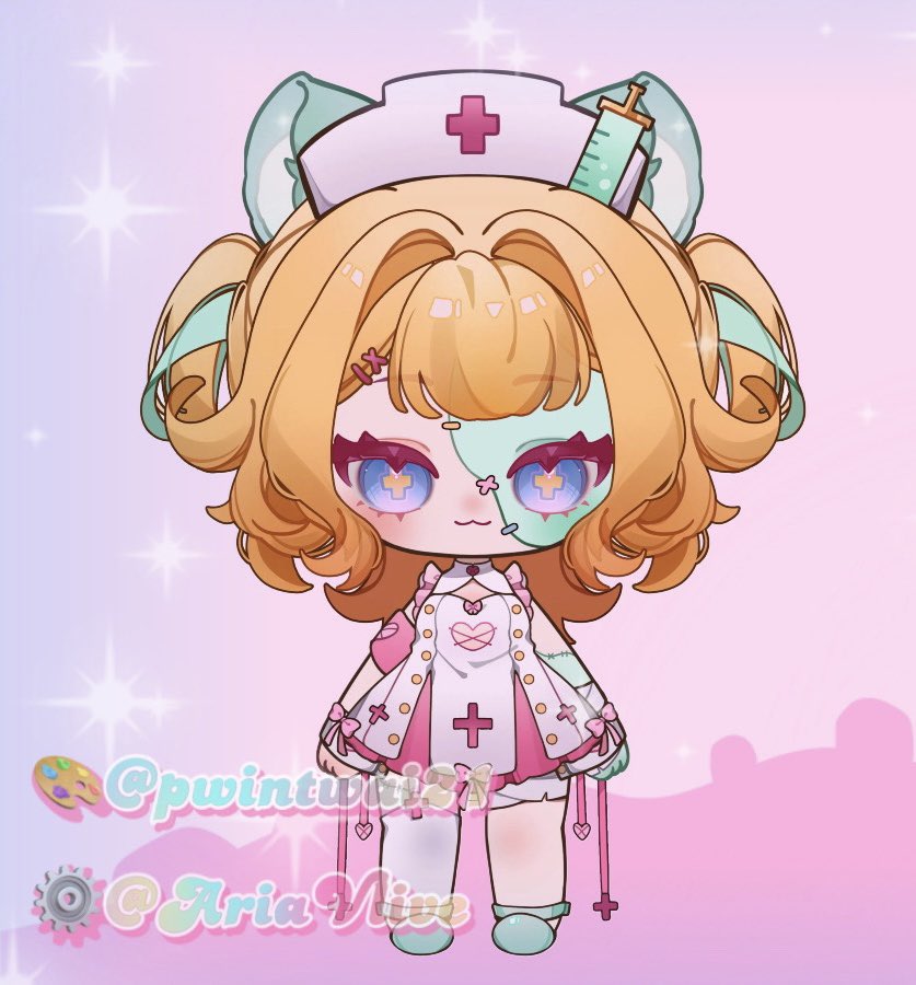 🪦⋆｡°₊ ⊹ 🧠⋆˙⟡₊ ⊹🪦 

BELLOS! I’m Grack! Your Zombie Cat Nurse #VTuber here for your check up! And your heart rate looks delicious— er, I mean… concerning!
(,,&gt;﹏&lt;,,)

oshi mark: 🪦💉
art tag: #Grackart

-`♡ &amp; ↻´- appreciated!!

credit &amp; links bellow! 🔗
