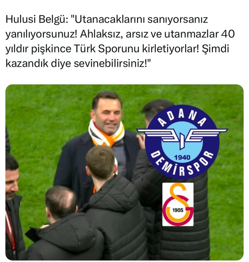 Bu kadar mutlu olacak ne oldu ki

#UEFACheckTurkishFootball