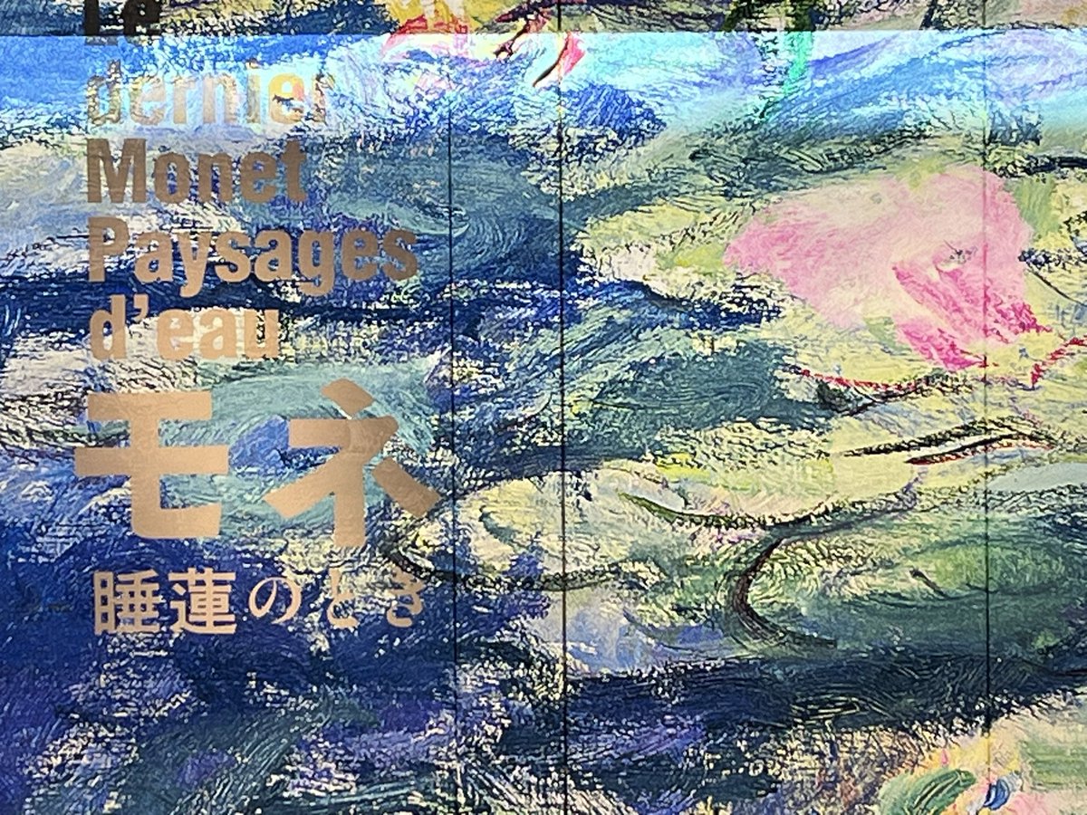 #モネ睡蓮のとき
噂の通り大行列だったけど日時指定のチケットがあったのでサクサク入れて、しっかり全ての作品を鑑賞できた✨
石田ゆり子さんの音声ガイド借りて良かった🥹✨モネさんの生涯と共に変わっていく作品達を感じられた🥺✨✨
ゆり子さんの歌声聞きながら作品見るのもめっちゃ贅沢だった🥺