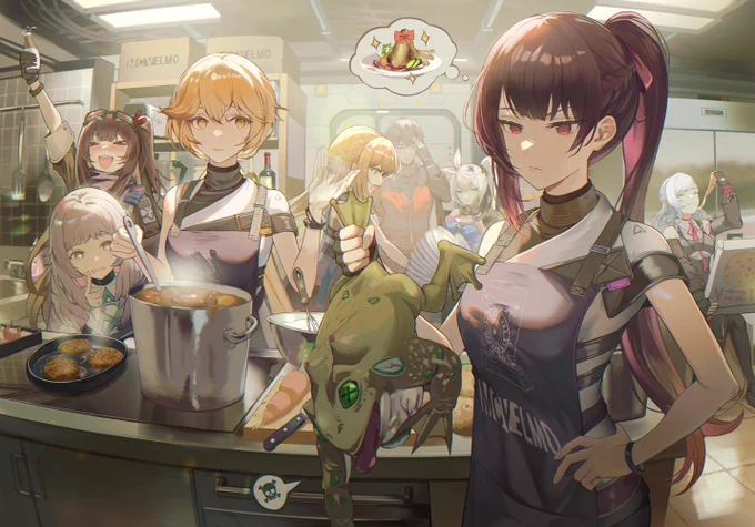 エルモ号キッチン #GirlsFrontline2contest 