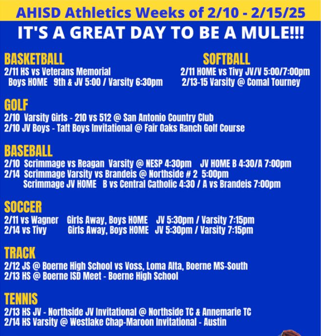 AHISD Athletics (@ahisdathletics) on Twitter photo 