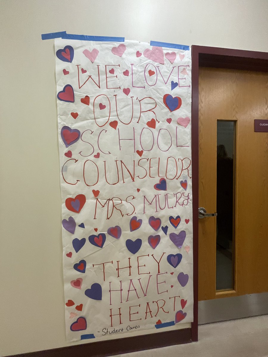 This past week, we celebrated School Counselor Appreciation Week by showing our fantastic guidance counselors how much we love them by decorating the outside of their offices! Thank you for all that you do.