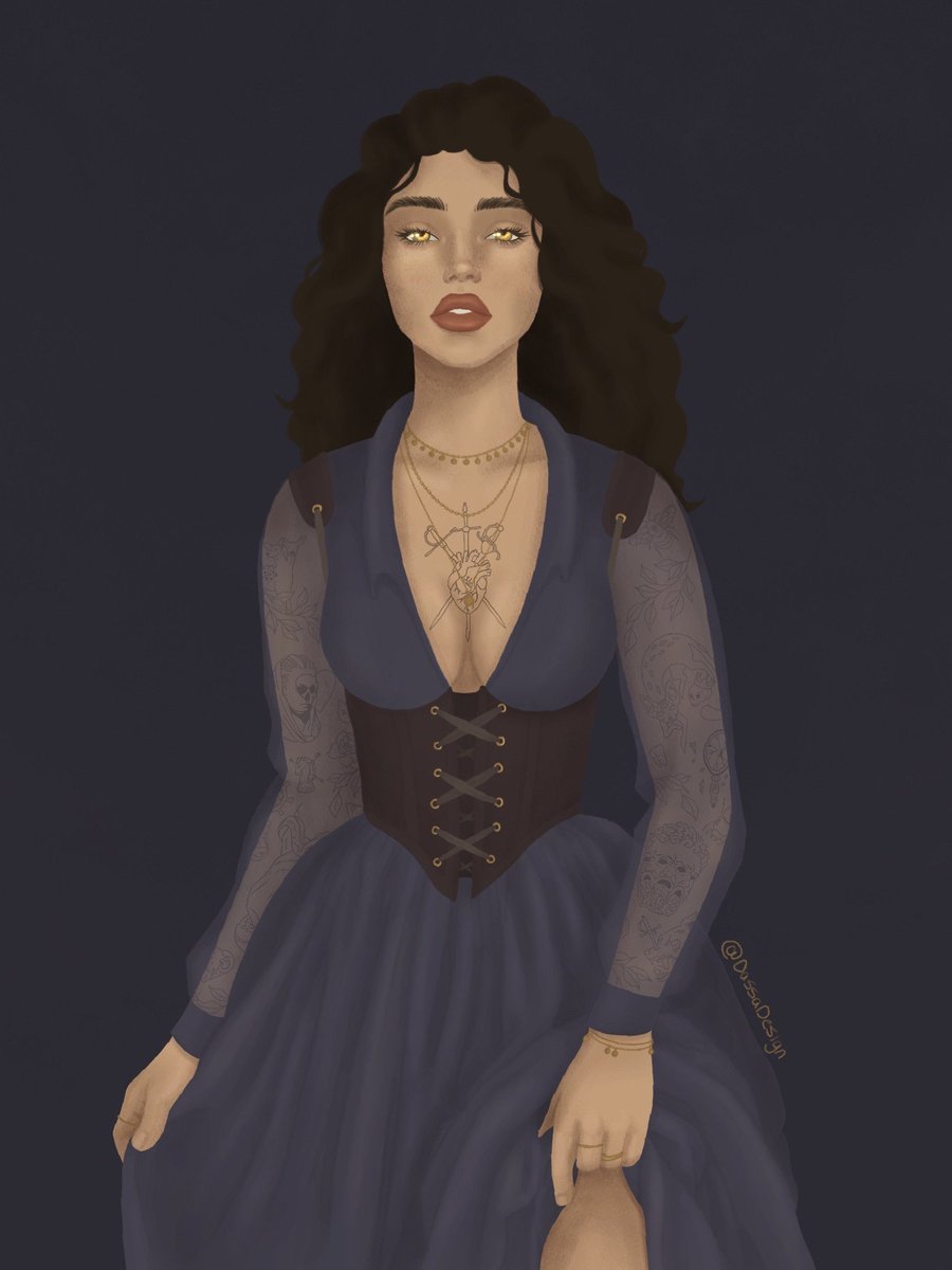 DassaDesign's tweet image. Another sketch of my Ravnos OC
Like usual, you could have seen it earlier on 🦋

#vtm #vampirethemasquerade #oc #vampire #vtmb #characterart #art #ravnos #ttrpg