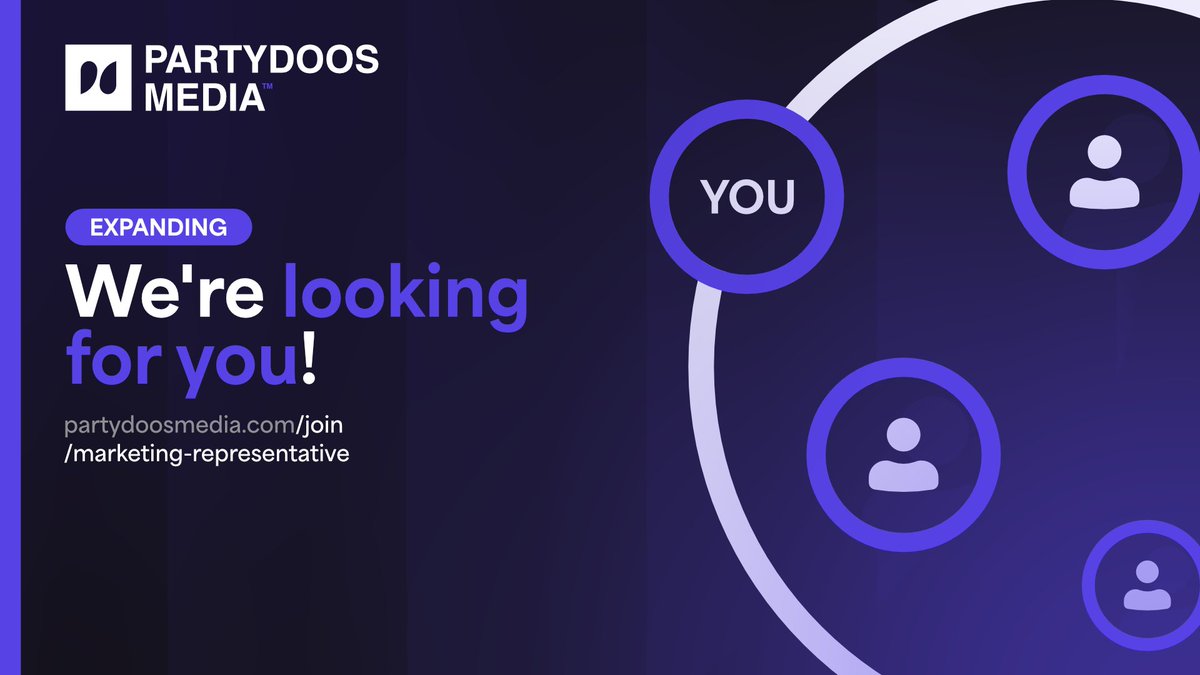 A new opportunity awaits!

We're seeking a talented Sales &amp; Marketing Manager who knows how to connect with clients, create compelling campaigns, and deliver real results.

Find out more information via; partydoosmedia.odoo.com/r/Dj4