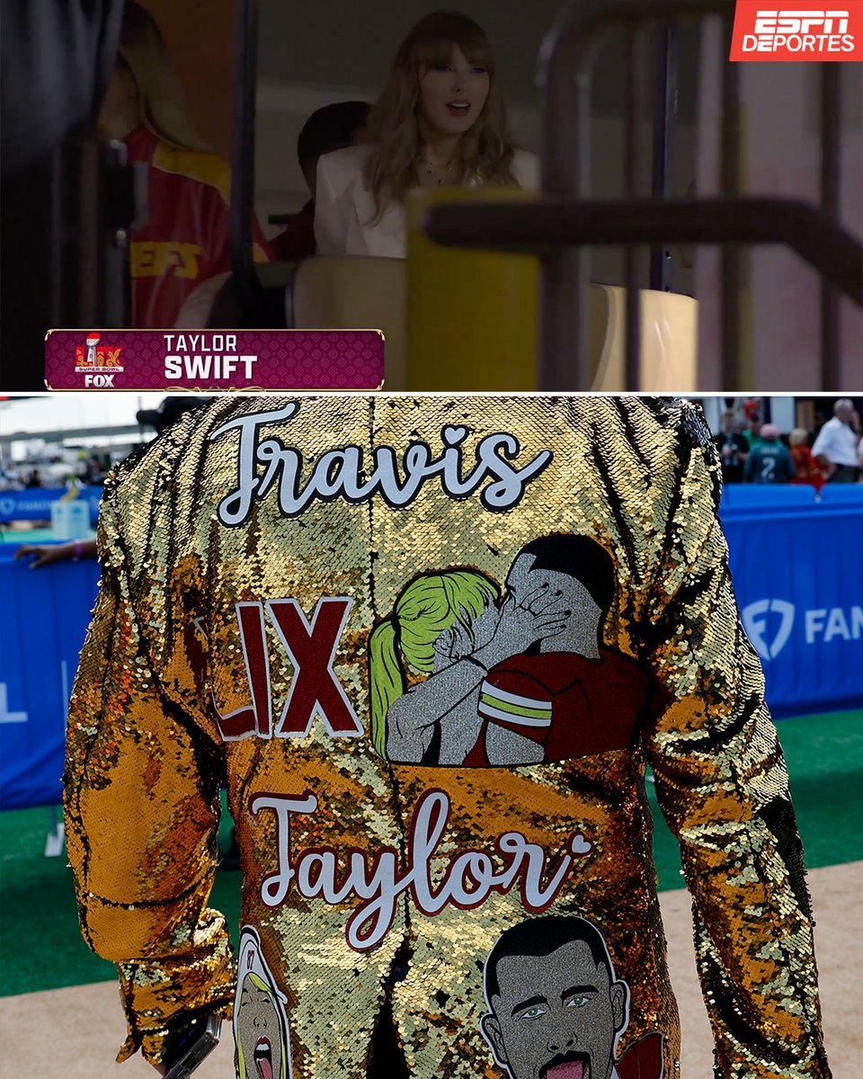 Taylor Swift ya está en el Caesars Superdome y los fans están preparados para verla 😅🤩.