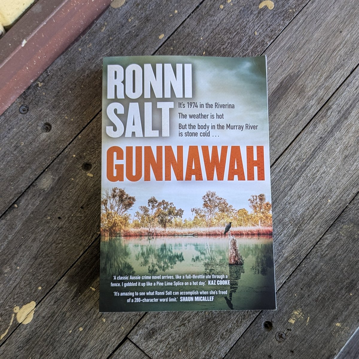Hachette Australia Books (@hachetteaus) on Twitter photo 'Ronni Salt’s debut is historical crime fiction at its best, with a strong sense of place and time and wonderful characters at its core.'
Read the glowing full review of <a href="/RonniSalt/">Ronni🧂Salt NowOnBlueSkySocial</a>'s #GUNNAWAH from the Newtown Review of Books here: bit.ly/4aPjG2L! 'Ronni Salt’s debut is historical crime fiction at its best, with a strong sense of place and time and wonderful characters at its core.'
Read the glowing full review of <a href="/RonniSalt/">Ronni🧂Salt NowOnBlueSkySocial</a>'s #GUNNAWAH from the Newtown Review of Books here: bit.ly/4aPjG2L!