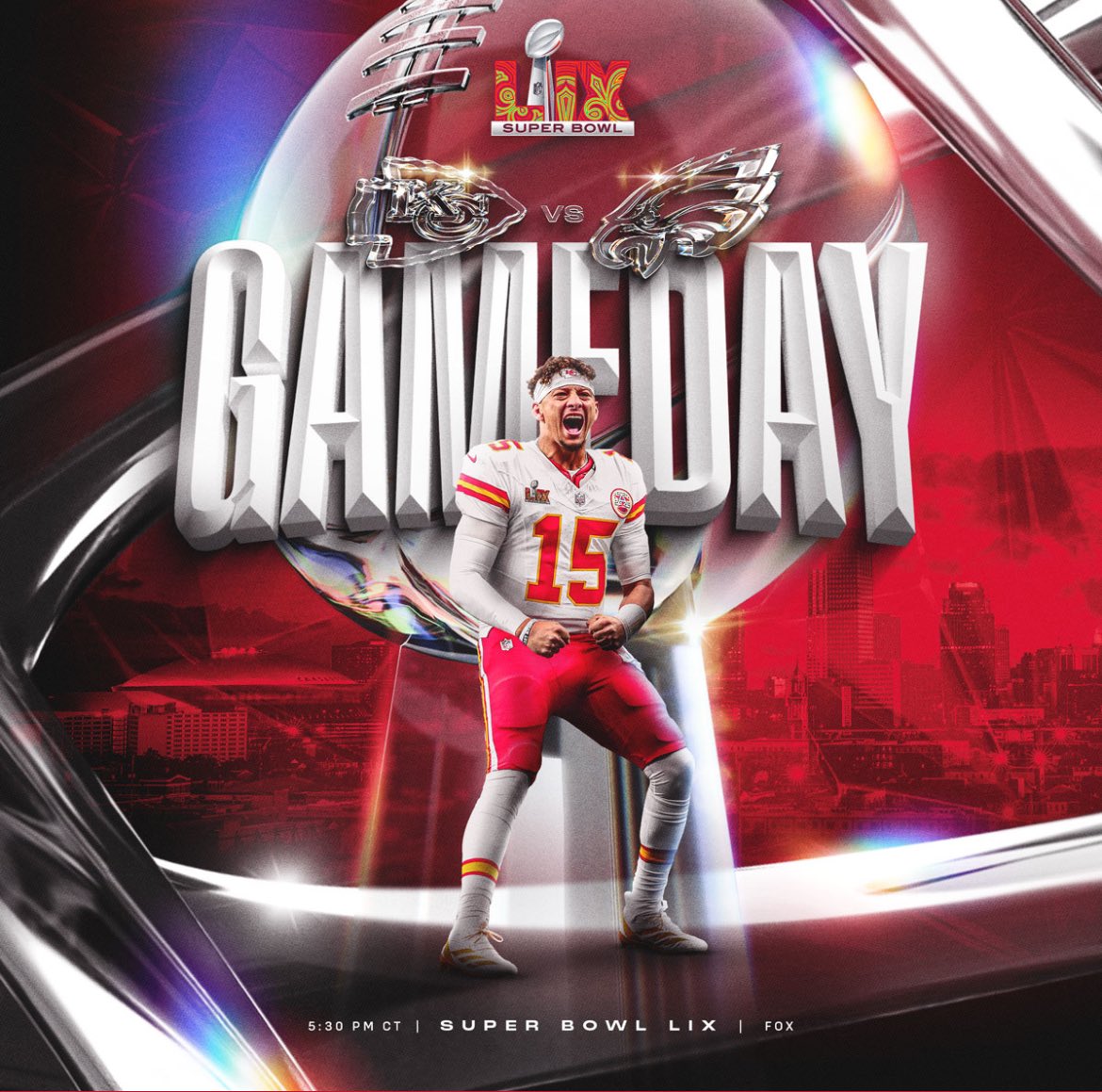 jaternes's tweet photo. Let’s go @Chiefs!! https://t.co/fk8mWCM57m