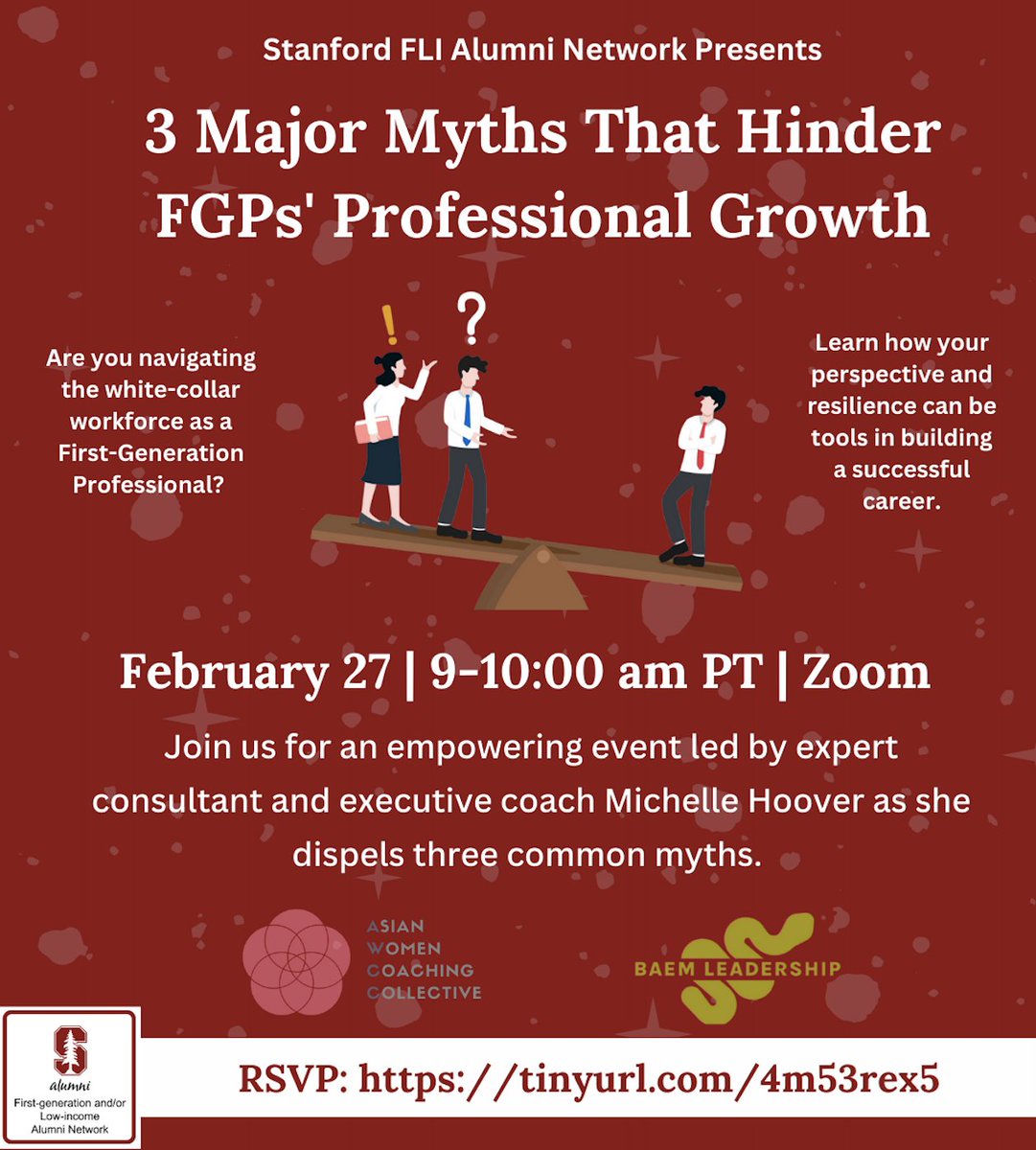 Your unique experiences and resilience can be powerful assets in your career! Don’t miss this opportunity to build confidence, connect with others, and turn your story into a professional advantage!
📅 February 27, 2025 | 🕒 9:00 AM PT
🔗 tinyurl.com/4m53rex5