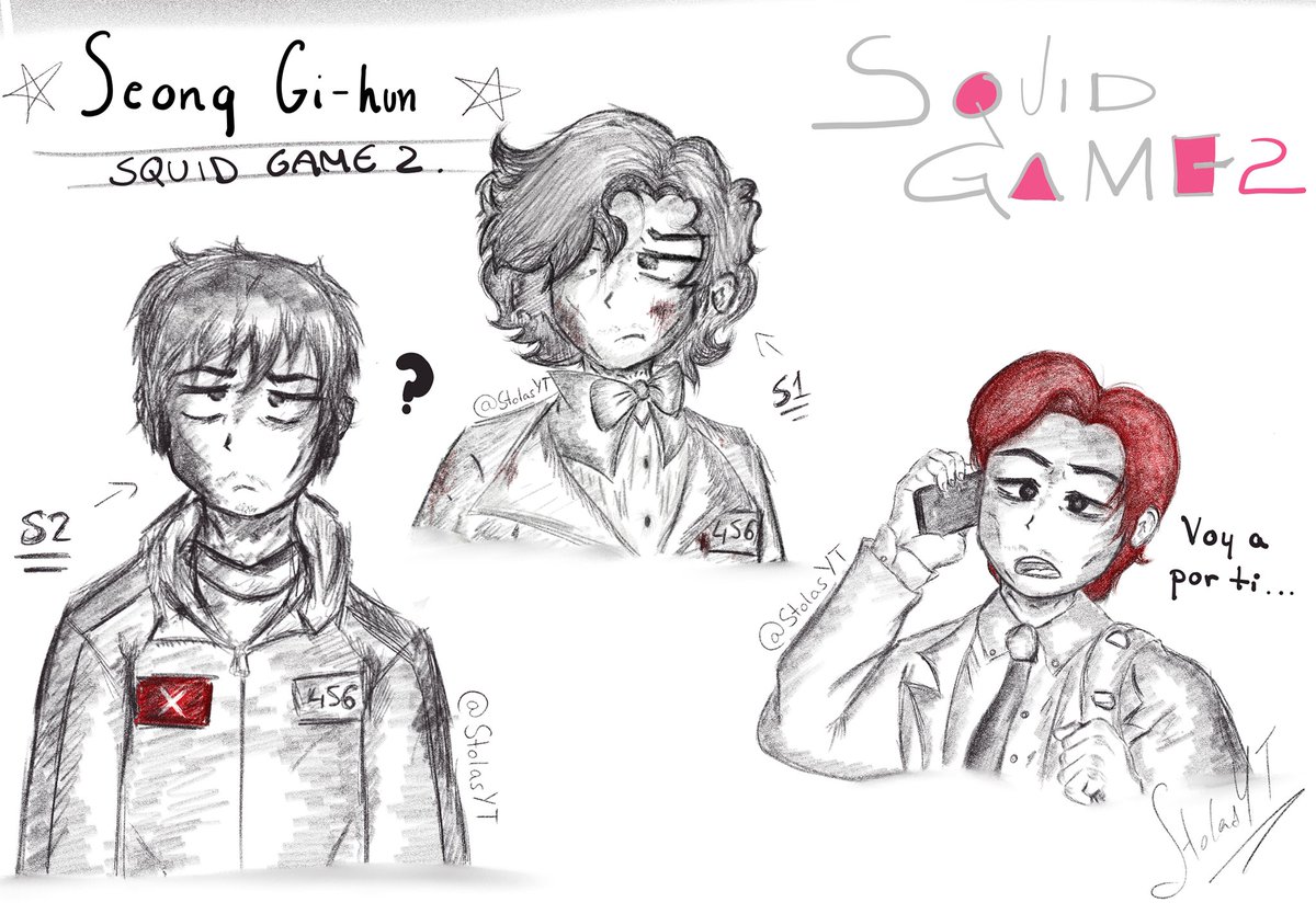 🇬🇧: A deawing by Seong Gi-hun, please support this fanart. 
🇪🇸: Un dibujo de Seong Gi-hun, por favor apoyen a este fanart. 
#seonggihun #Gihun #SquidGame2 #SquidGame 
#Twitter #Fanart #Style #StolasYT #x #Dibujo #AdobeFresco