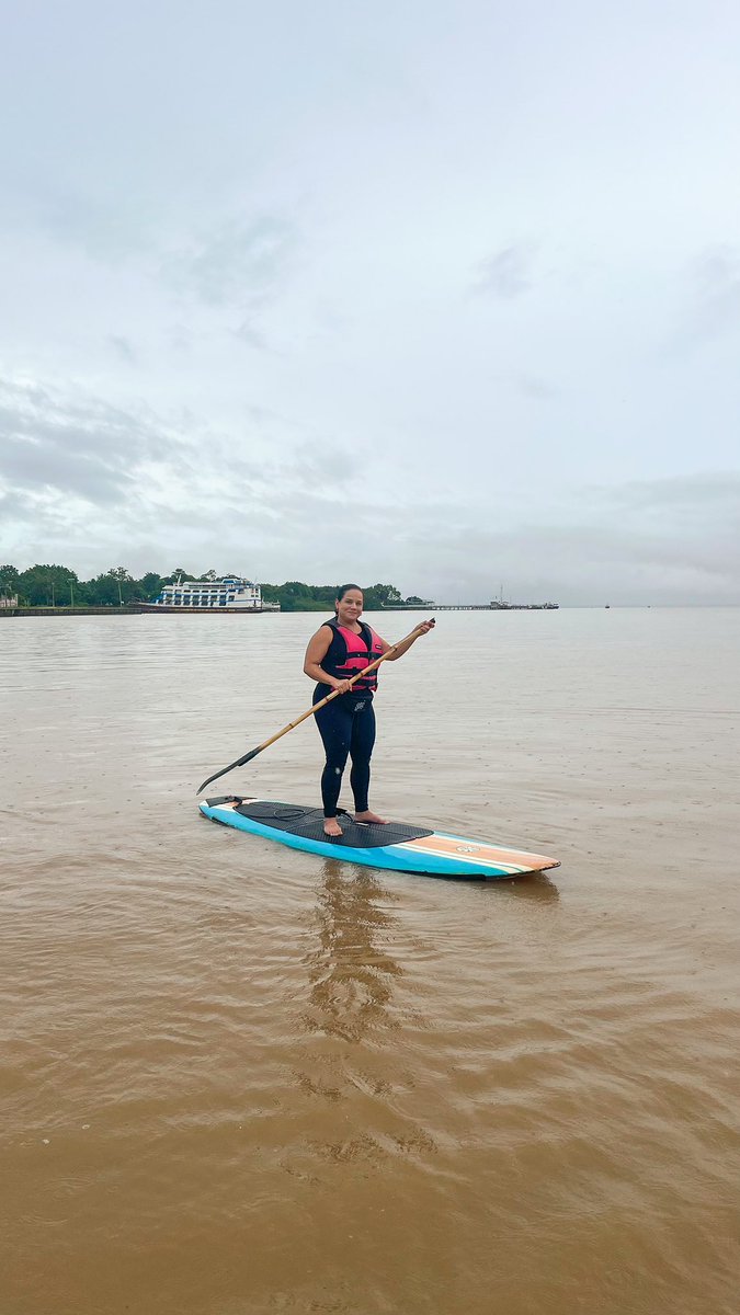 telmamiranda's tweet photo. Não teve ☀️, mas teve @manasdosup na Fazendinha
✨
#manasdosup #standuppaddle #macapa #amapa #fazendinha #rioamazonas #aguadoce #amazonia #floresta #natureza https://t.co/tQfzlxTePR