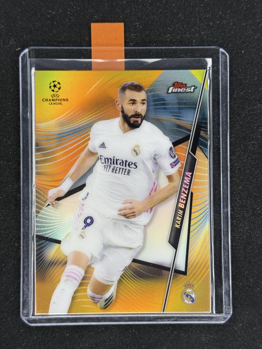 infinitecards00's tweet image. $14 - Benzema Finest /25 

InfiniteStacks2025 
Check pinned tweet for details 
Shipping is $5
DM any questions
Stack until 02-09