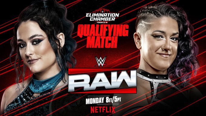 itsBayleyWWE's tweet photo. This week see me on:
@netflix 
@TheCW 
@espn 
@peacock https://t.co/906WxErwYe
