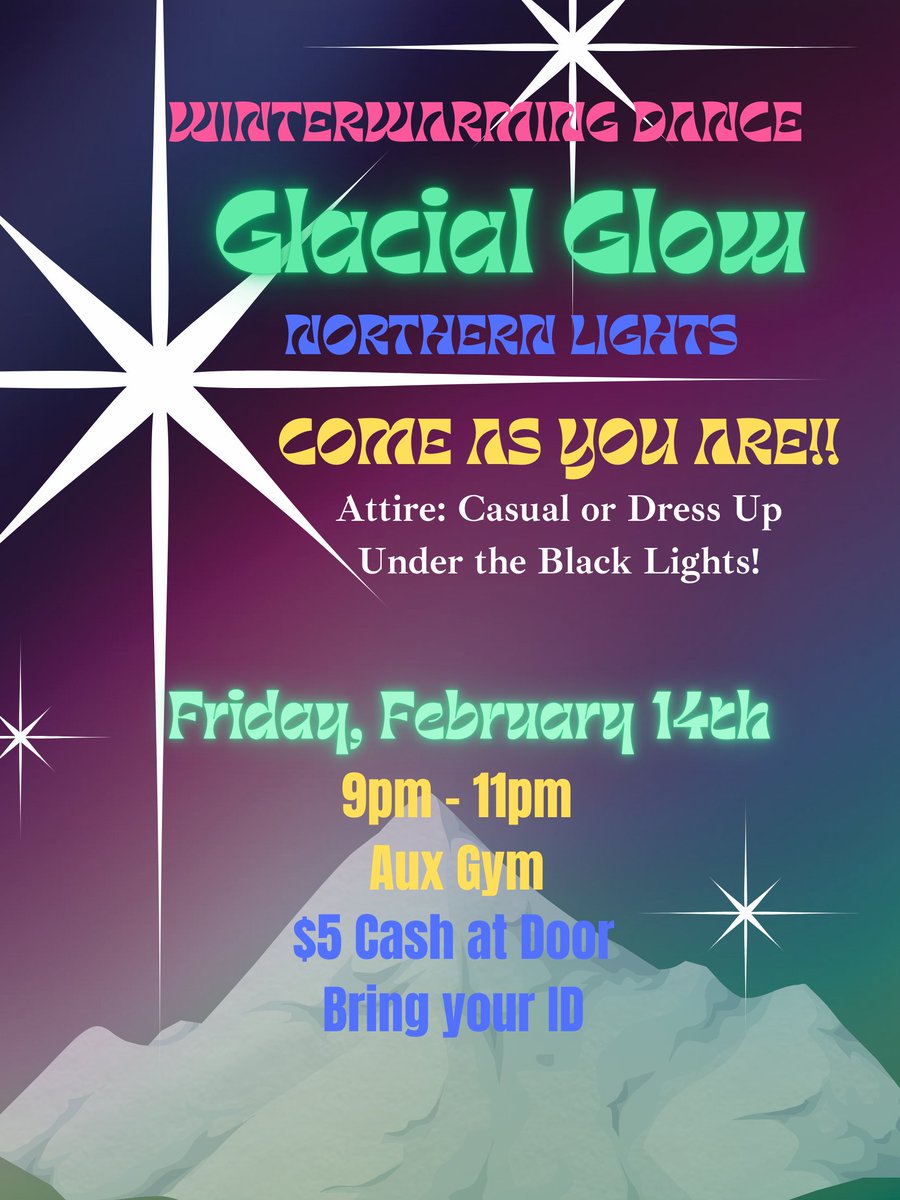 stuco_phhs's tweet photo. Winterwarming Dance is this Friday, February 14th. $5 cash at the door...bring your student id!  Out of school dance forms are located outside the office windows...due on Thursday, February 13th. https://t.co/knbhnmlcJO
