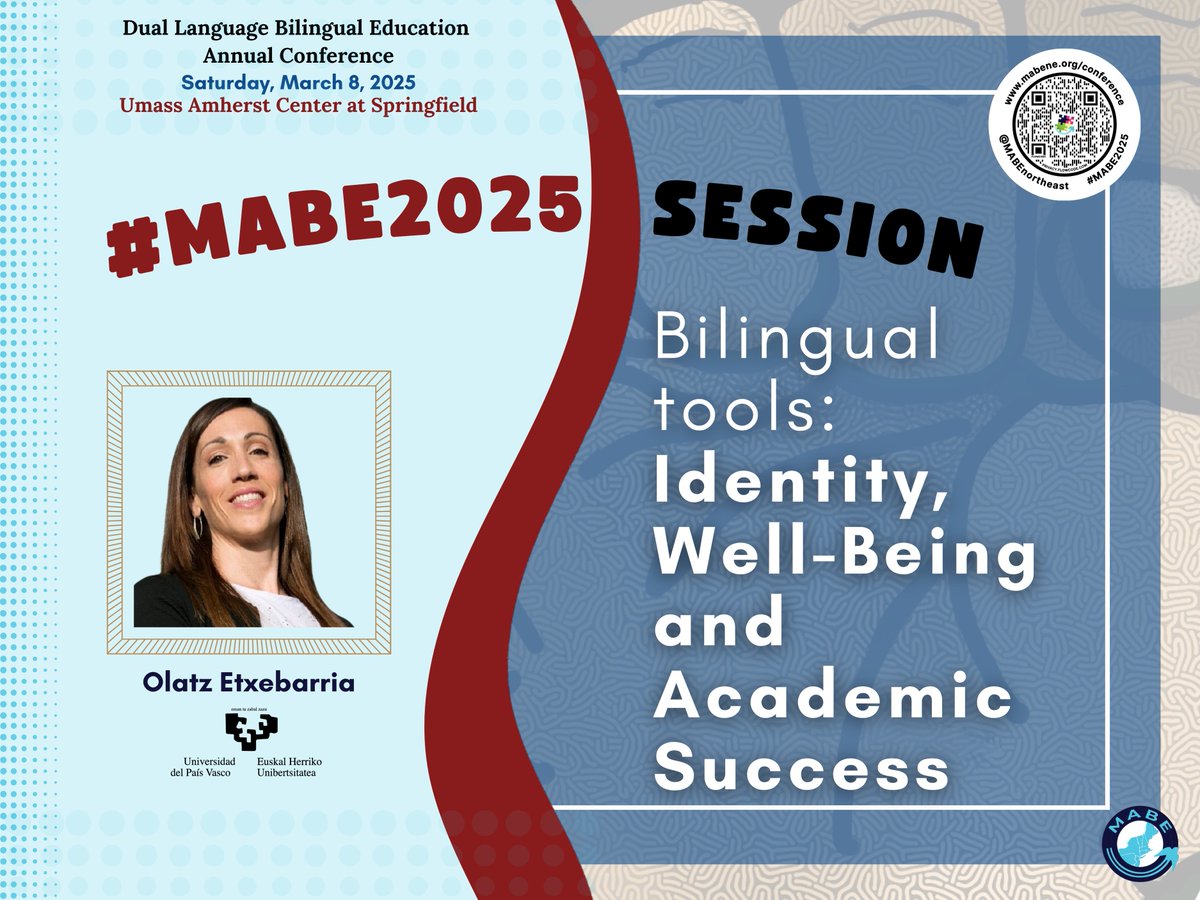 Multistate Association for Bilingual Education, NE (@mabenortheast) on Twitter photo #MABE2025 Countdown: 5 days to register before late fee kicks in mabene.org/event-5953269
Sneak Peek: Outside Our Region <a href="/AldineISD/">Aldine ISD</a> <a href="/getitrightglo/">Gloria Guerrero</a> <a href="/emytomita/">etomita</a> <a href="/upvehu/">UPV/EHU</a> <a href="/ABQschools/">Albuquerque Public Schools</a> <a href="/DLeNM/">DLeNM</a>
#conference #duallanguage #bilingualeducation #MABE2025 Countdown: 5 days to register before late fee kicks in mabene.org/event-5953269
Sneak Peek: Outside Our Region <a href="/AldineISD/">Aldine ISD</a> <a href="/getitrightglo/">Gloria Guerrero</a> <a href="/emytomita/">etomita</a> <a href="/upvehu/">UPV/EHU</a> <a href="/ABQschools/">Albuquerque Public Schools</a> <a href="/DLeNM/">DLeNM</a>
#conference #duallanguage #bilingualeducation