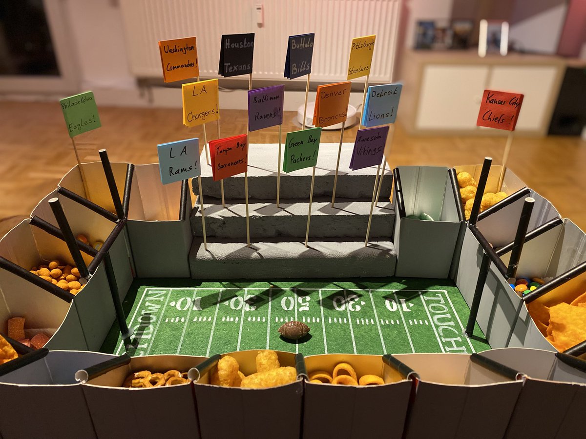 Super Bowl Night! #rtlnfl #snackstadion #SuperBowl #ChiefsVsEagles