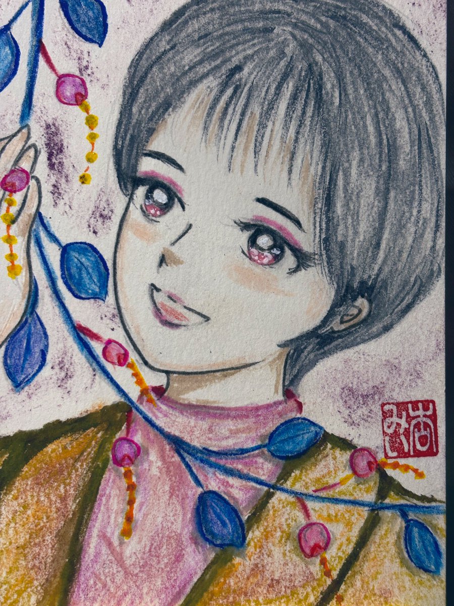 おはようございます🌤️
杏みい『あん』です♪

家の中ばかりにいて描いているだけじゃだめと図書館に行くと午後3時以降の日曜日は人も多くいる。