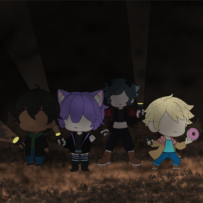 A group of brave cuties hunting the ghosts 😱👻
<a href="/CSyntacks/">SyntacksVT 🧨☢️ | Explosives Fanatic</a> <a href="/Ayaseno_VT/">Ayaseno</a> <a href="/Sanguine_VT/">Sanguine</a> <a href="/ItzzD0NUT/">ItzzD0NUT</a> 

Please don't hate me for reposting it so many times 😭😭