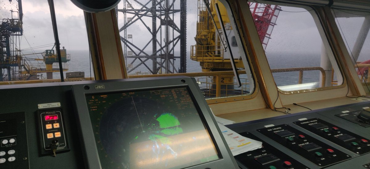 Morning Storm from ONWJ Offshore 😆