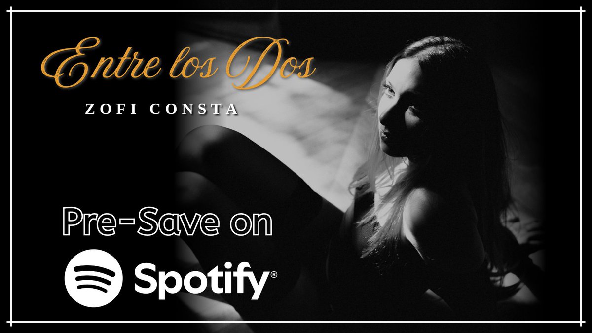Love, doubt, and choices... Pre-save 'Entre los Dos' by Zofi Consta before it drops on Feb 14th! A romantic, chill, and emotionally rich track!
➡️ show.co/hm5nozw 

#NewMusicAlert #NewMusicRelease #NewMusic2025 #Spotify #LaZofi