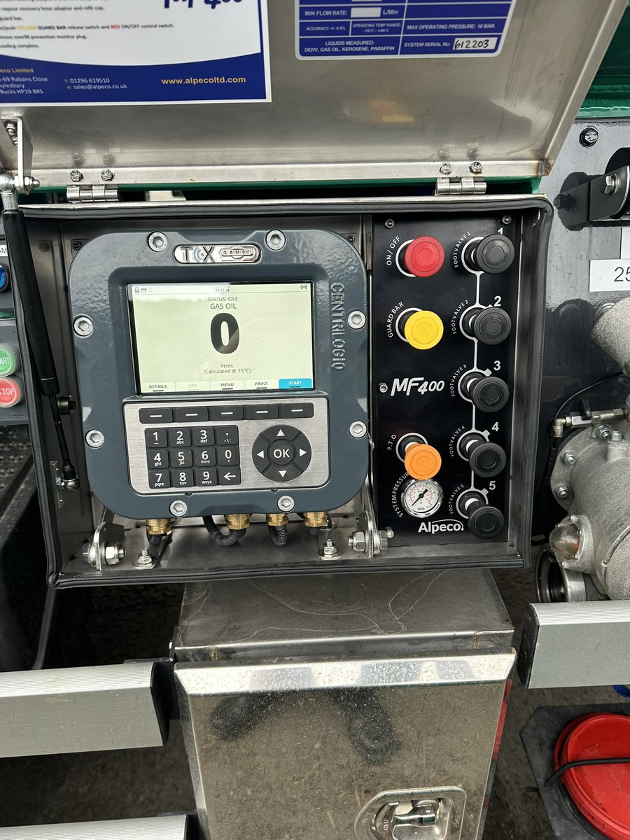 Today <a href="/LambesOil/">Lambe's Oil Ltd.</a> had a Meter Tracking System fitted to the latest edition of their fleet, ensuring they maintain 100% vision on deliveries and truck movements. <a href="/Alpecoltd/">Alpeco Ltd</a>