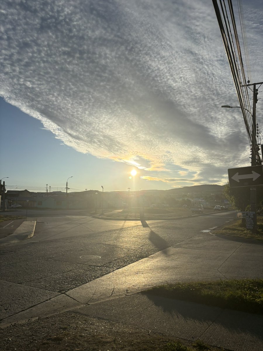 La magia de la Patagonia #puntaarenas #domingo #magallanes 20:30 hrs por este lado del mundo