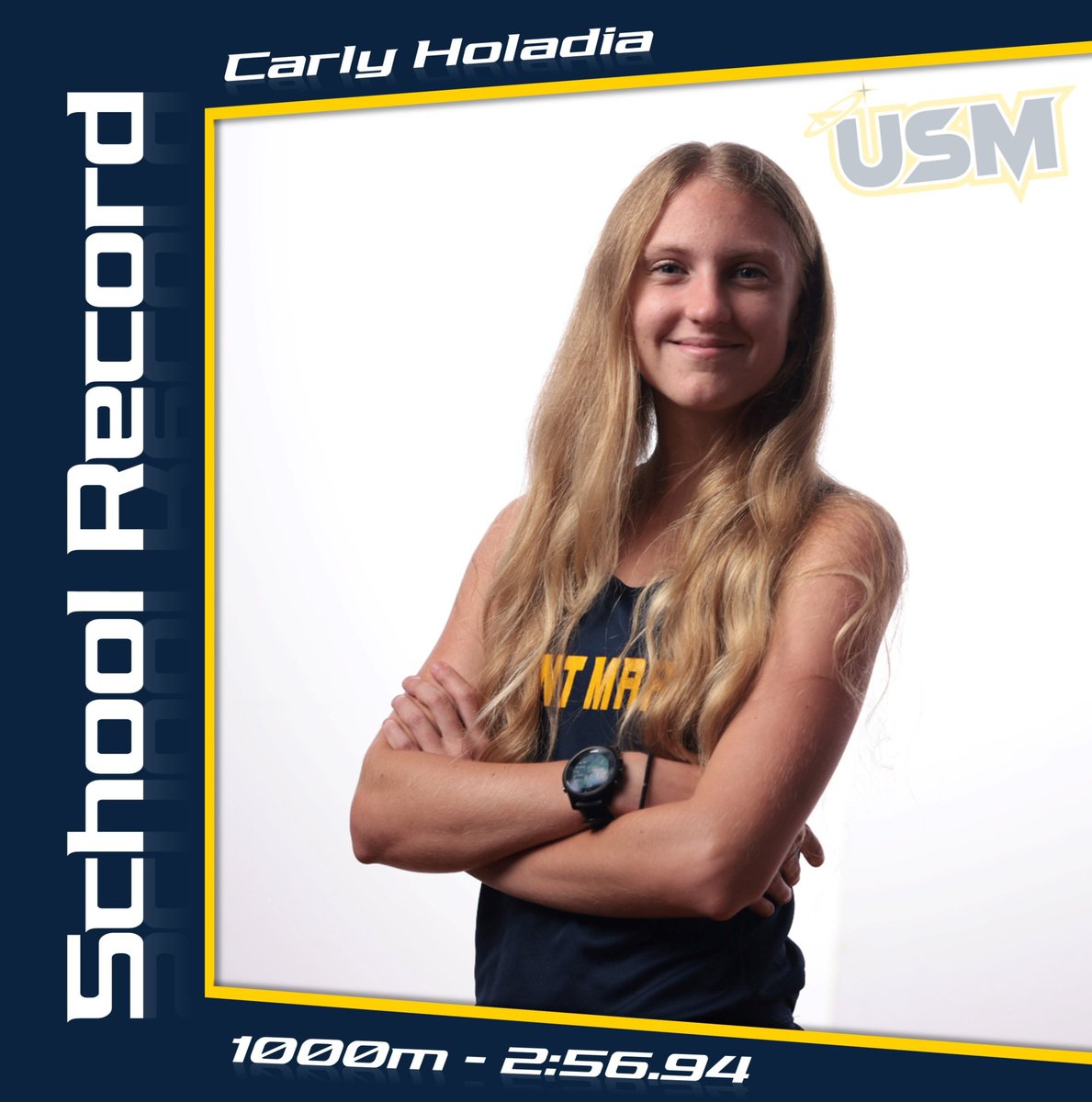 SaintMaryXCTF's tweet photo. Tuned-Up! 💫 In the final indoor meet of the regular season, the Spires are getting dialed-in for championship season! 2 new school records, 3 national qualifying performances, and numerous PR’s and SB’s were set at the Bearcat Invite in Maryville, MO this past weekend. https://t.co/ahJqyme97F