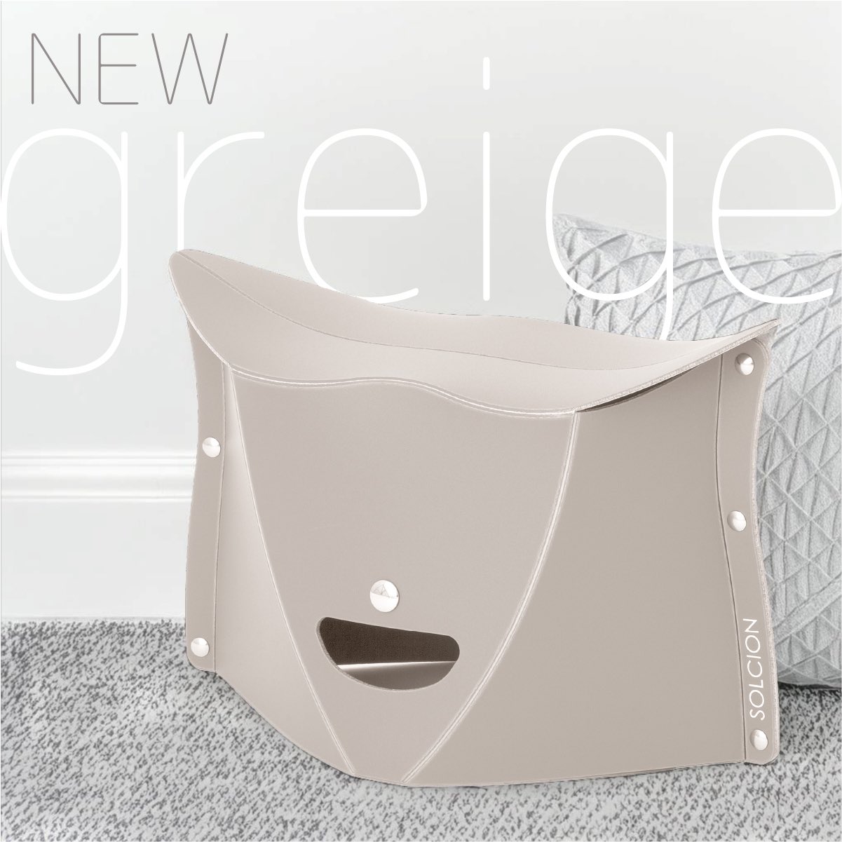 折りたたみイス PATATTO パタット180 グレージュ 4個セット 楽天市場】【レビュー特典】開いて押すだけの折りたたみイス