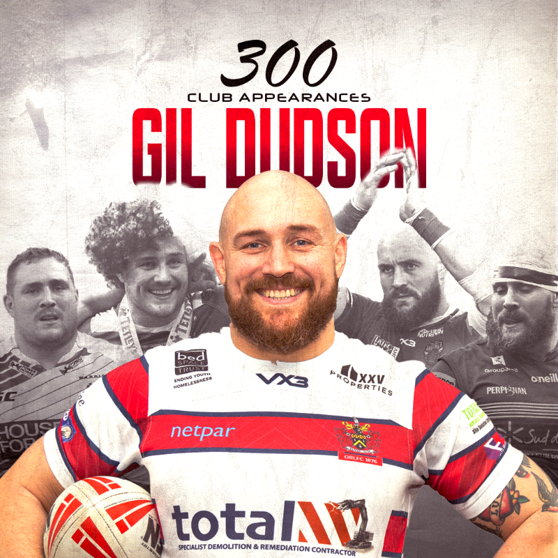 👏 Congratulations to powerhouses Ted Chapelhow and Gil Dudson, who made their 200th and 300th club career appearances, respectively, in Sunday's win