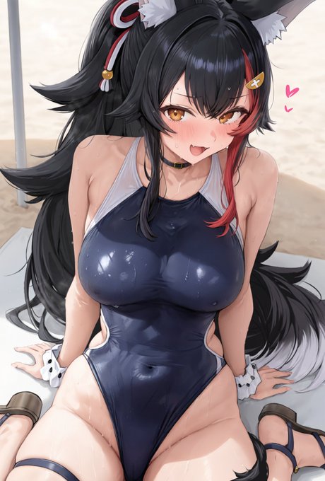 #寒いので水着絵を貼る 