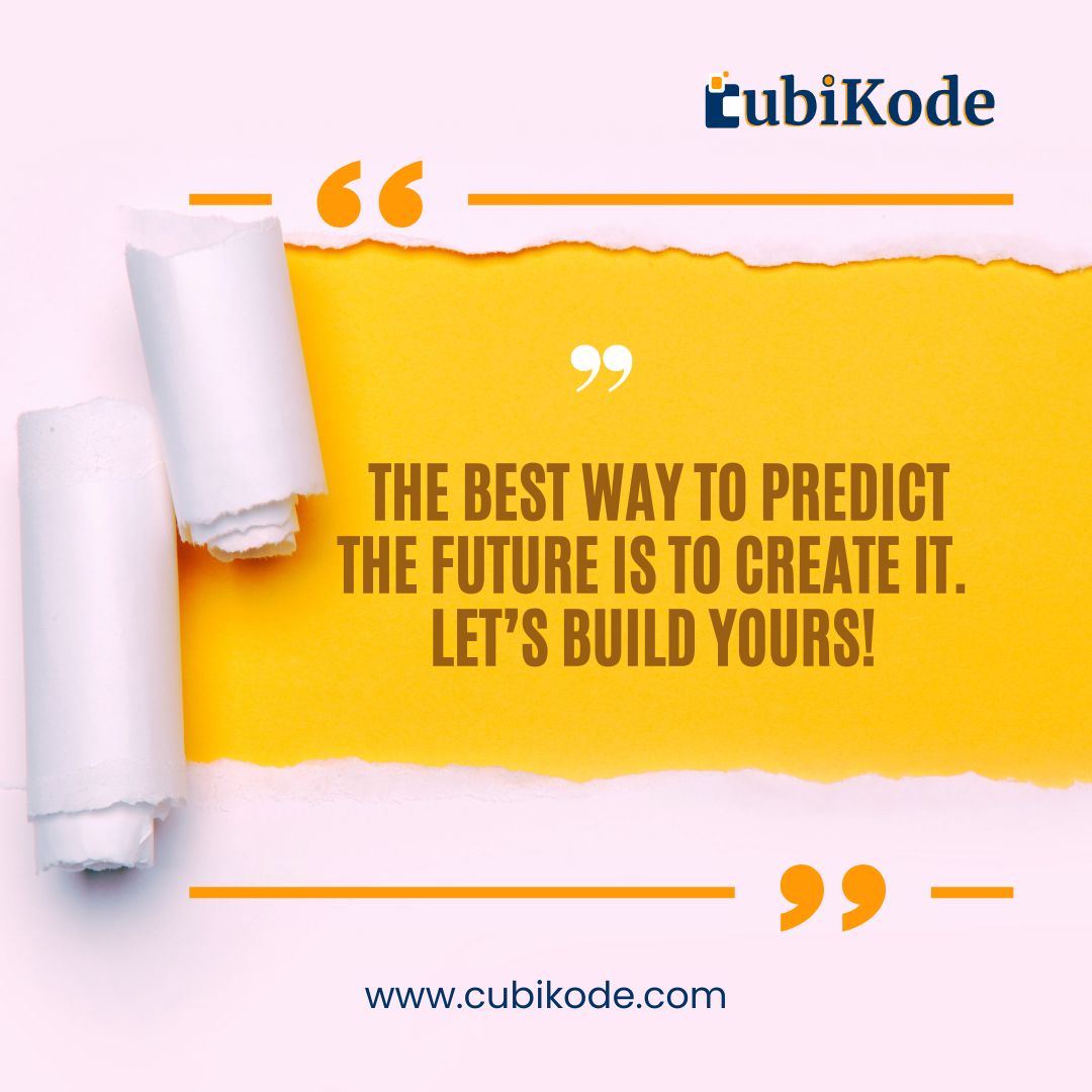 CubiKode's tweet image. “The best way to predict the future is to create it. Let’s build yours!” 
We turn your vision into reality with expert digital solutions:
💻 Stunning Websites
📈 Strategic Marketing
🎨 Creative Branding
DM us today to start your journey!
#DigitalMarketing #WebDesign #LetsBuildIt