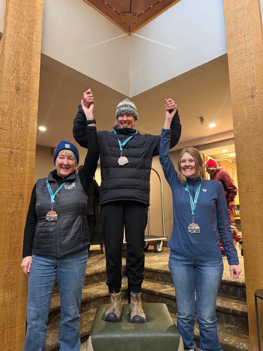 ABMASskiclub's tweet photo. Day 3 at the US FIS Masters Cup in Big Sky: Irene Collins: Gold SL Women's Class 9, Cat D. Gerry Whitaker  Bronze SL Men's Class 8, Cat B. Jason Barton: Gold Men's Class 4, Cat A. Darren Gee Gold in Men's Class 6, Cat A &amp; Fastest Male in Categories A overall!
CONGRATS🥇 https://t.co/jq5Aq0tGU8