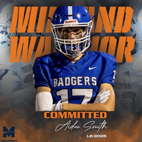 After a lot of thought and consideration I am proud to say I’m committing to Midland University! I wanna thank my friends my family and my coaches for making this possible. Go warriors!