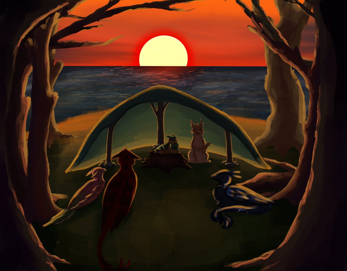 Gremoth's tweet photo. Howdy hey! Your local moth is alive! Sorta, not streaming atm for various reasons. 
Like imagine having a set up that allows you to properly stream. 
Anyhoo! Enjoy some art I've done during my absence ♡
2 comms and 2 personal dnd pieces 
#art #commissionsopen #digitalart #Vtuber https://t.co/pWsfTAm2m9
