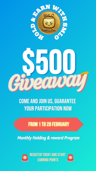SergioSFPereira's tweet photo. https://t.co/IrMy4ApBSv
https://t.co/ImmT6bTEYi
#smlo #smellows #criptogiveaway #solana #crypto #CryptoNews https://t.co/4GMBcCZ3hm