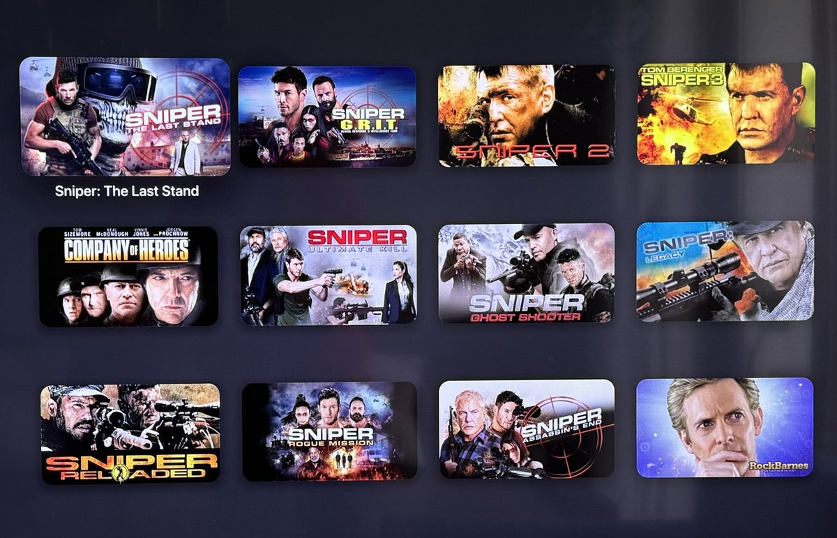 HienPhuongHo's tweet photo. @CollinsChadM And here’s a screenshot of my library on #AppleTV 😊🍿📺 https://t.co/JAoFbjwr1W