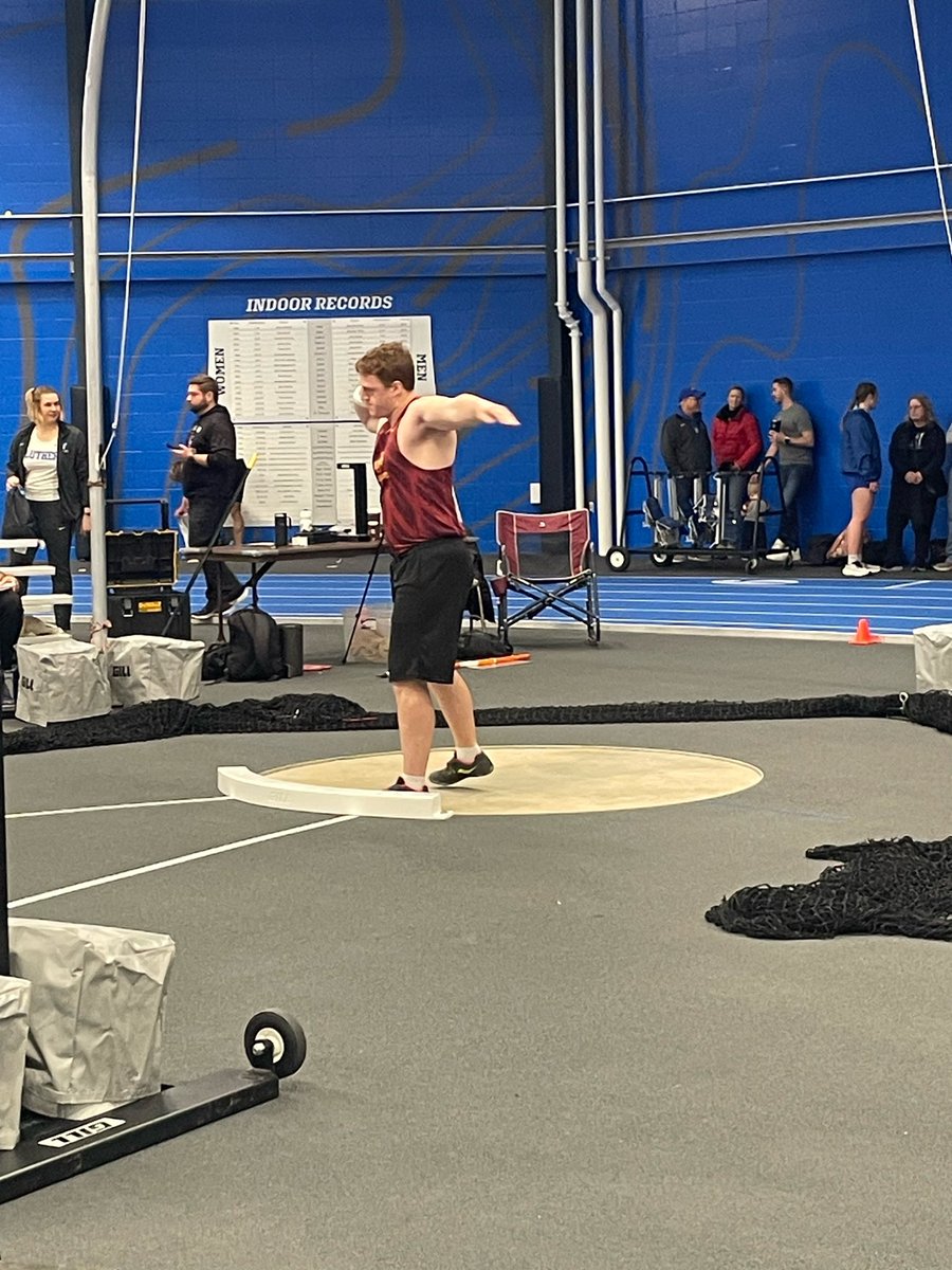 Run_ISU's tweet image. Luther Indoor Meet 2/8