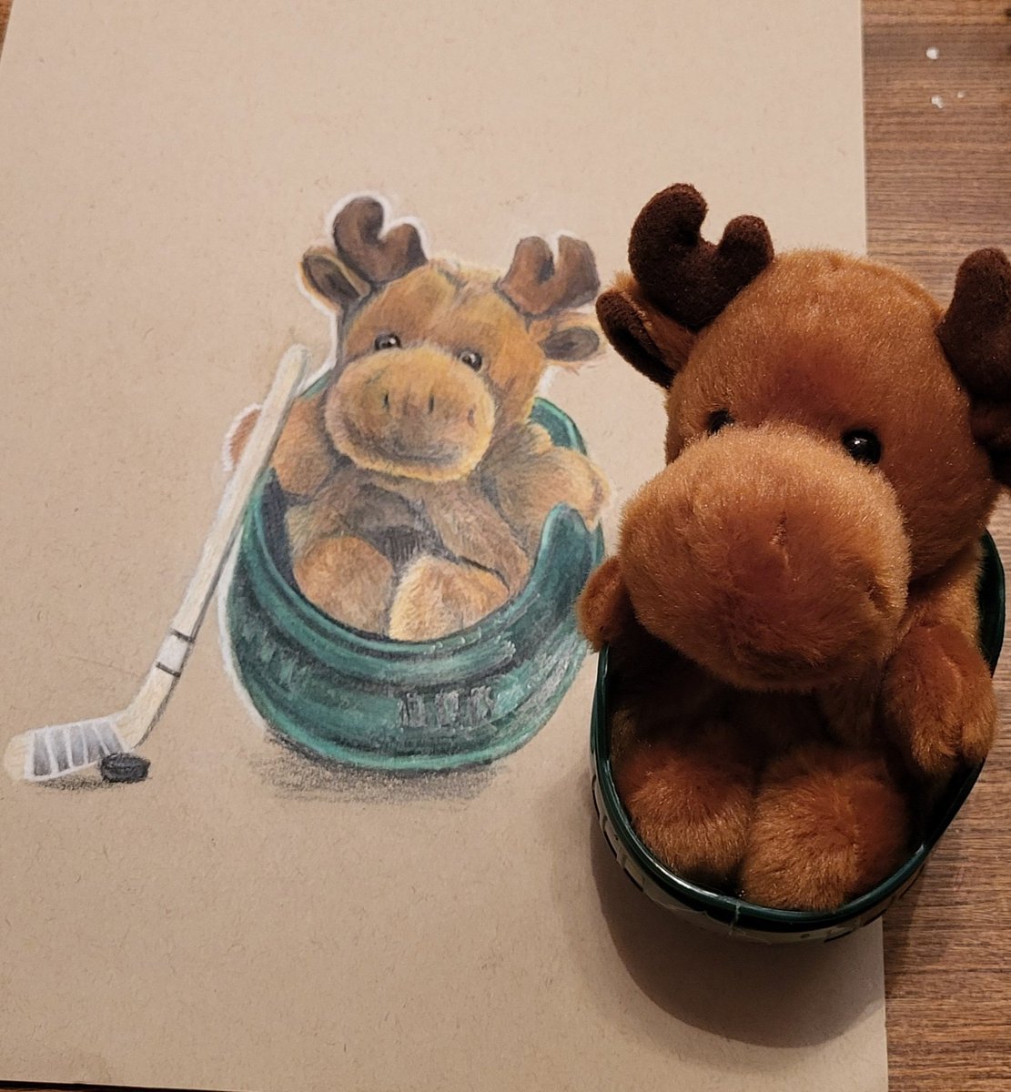 gingercowboyy's tweet photo. Lil hockey moose🫎 https://t.co/TMtGTtE7rX