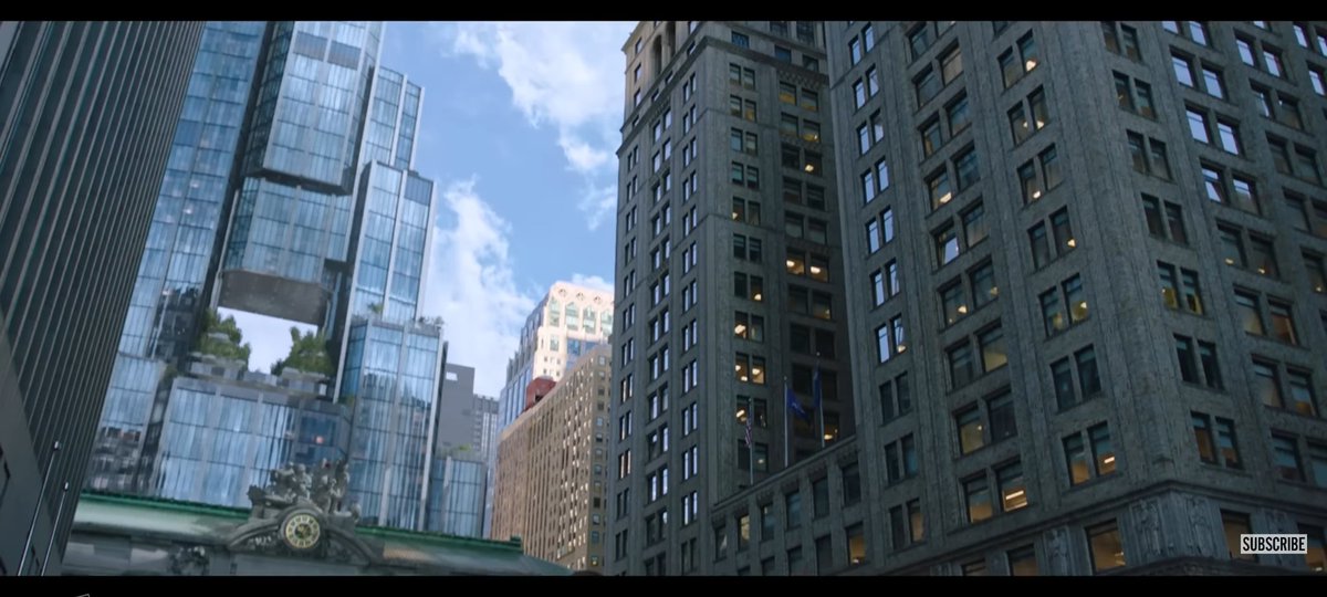 arod_04_'s tweet image. So what happened between Far From Home and #Thunderbolts 😭 It's a completely different building lol @TheGeekyCast