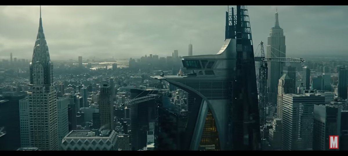 arod_04_'s tweet image. So what happened between Far From Home and #Thunderbolts 😭 It's a completely different building lol @TheGeekyCast