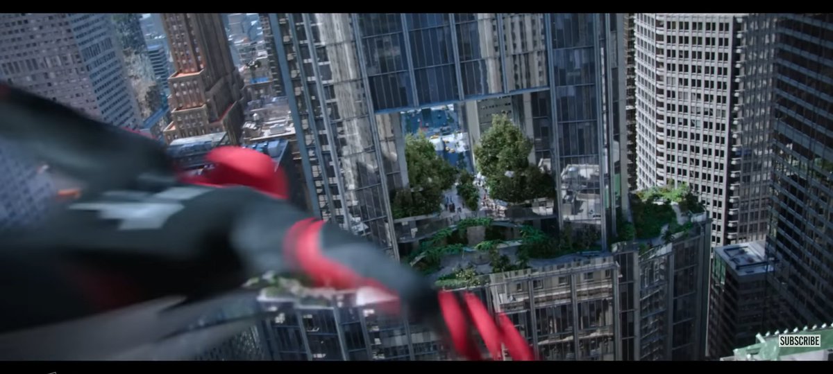 arod_04_'s tweet image. So what happened between Far From Home and #Thunderbolts 😭 It's a completely different building lol @TheGeekyCast